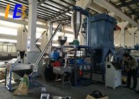 37KW SKD11/ D2 Plastic Crusher Machine Double Disc Blade With Metal Separator